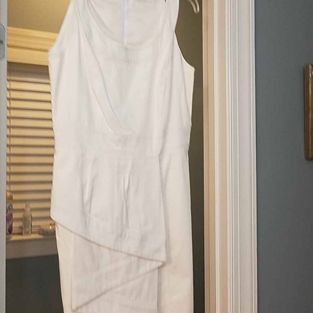 White Calvin Klein dress. Size 10